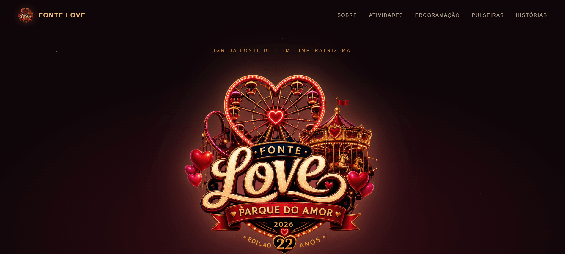 Captura de tela 1 do sistema Fonte Love